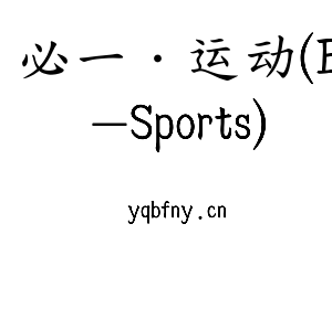 江苏必一·运动(B-Sports)机床股份有限公司